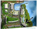 Site plan with villa 513 location